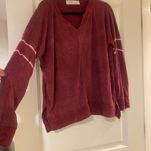 vintage havana, size medium, maroon